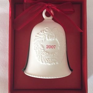 Hallmark Porcelain Dated Bell 2007